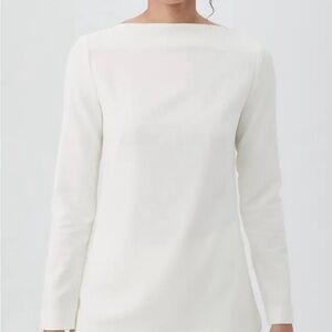 Trina Turk Long Sleeve Legend 2 Top - Winter White
